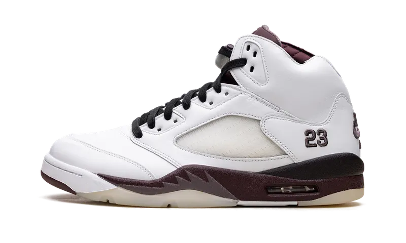 Air Jordan 5 “A Ma Maniére – Violet Ore” “White/Violet Ore/Burgundy Crush/Black” | IB1528-100