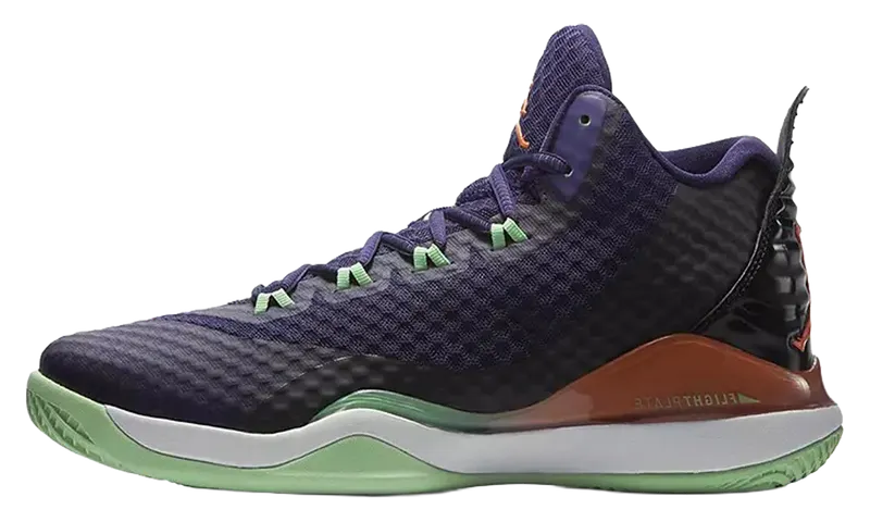 Air Jordan Super.Fly 3 PO “Ink / Bright Mandarin / Black / White” | 724934-505