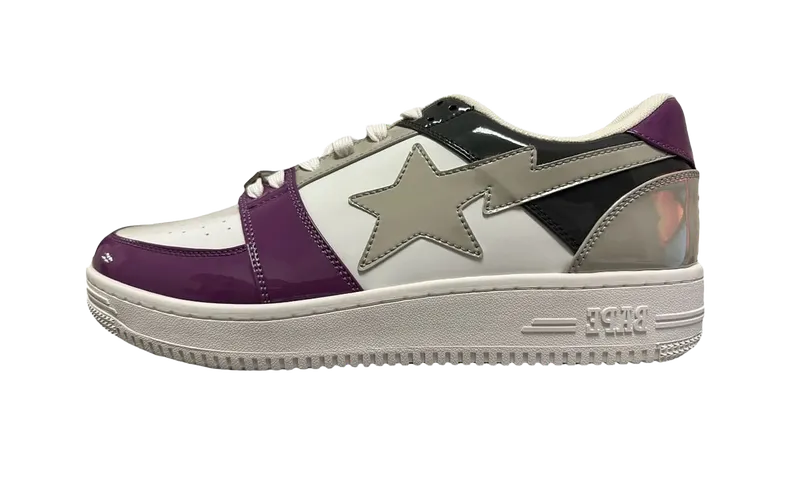 Bape Sta Low “NYC – White Purple Grey” | 1G72191021