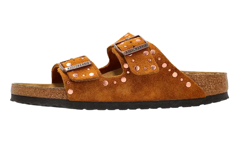 Birkenstock Arizona Rivets Suede “Mink” | 1031731