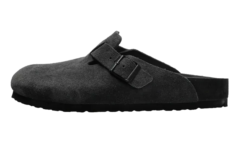 Birkenstock Boston Exquisite Suede “Charcoal” | 1031485