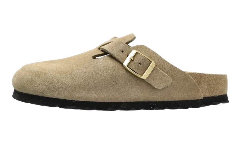 Birkenstock Boston Exquisite Suede “Taupe” | 1031511