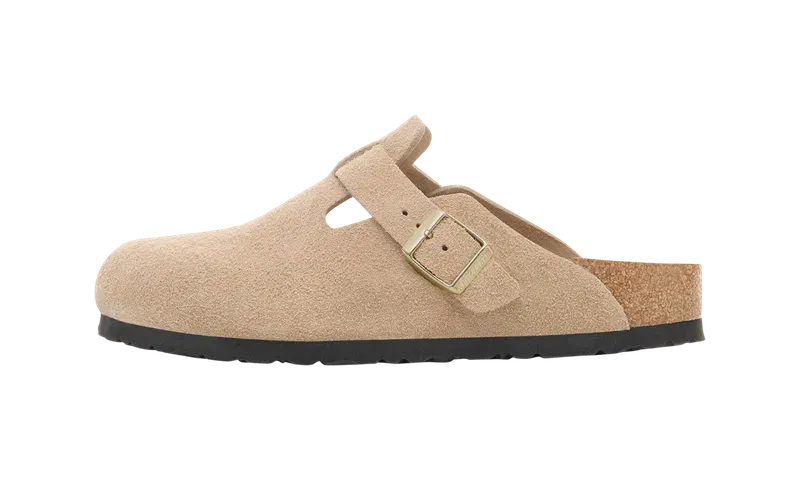 Birkenstock Boston Soft Footbed Suede “Sandcastle” | 1030855