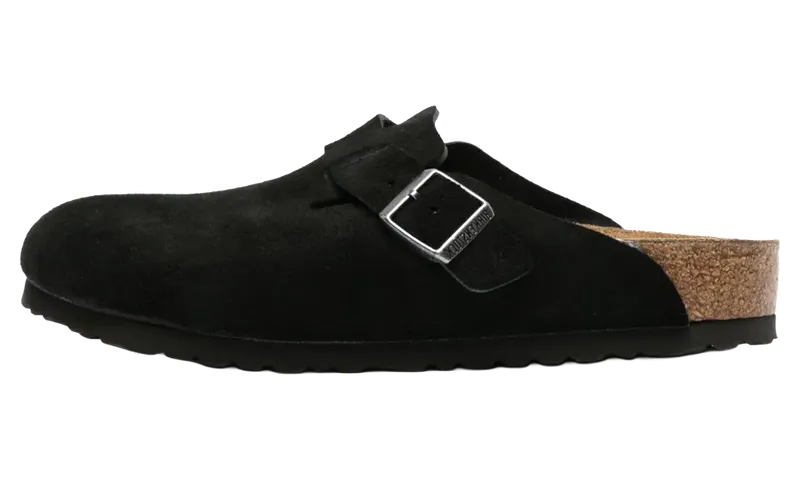 Birkenstock Boston Suede Leather (black) – 1027142 | 1027142
