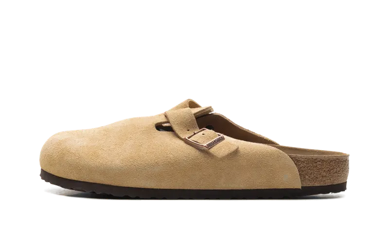Birkenstock Boston Suede Leather (Latte Cream) – 1026181 | 1026181