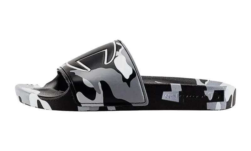 Champion IPO Camo Slides GS “Black / White” | CP100460Y