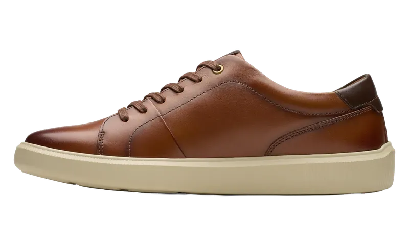 Clarks Brodin Lace “Dark Tan Leather” | 26179391