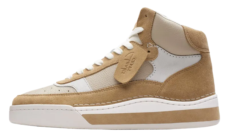 Clarks Craft Court Top Sneakers “Dark Sand” | 26172676