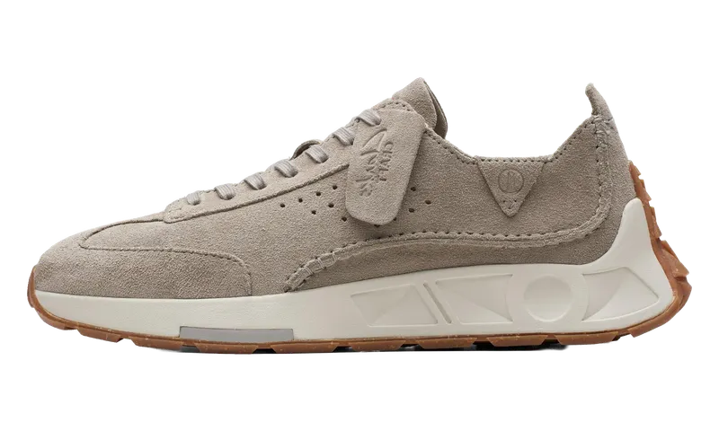 Clarks Craft Speed “Light Grey Suede” | 26176158