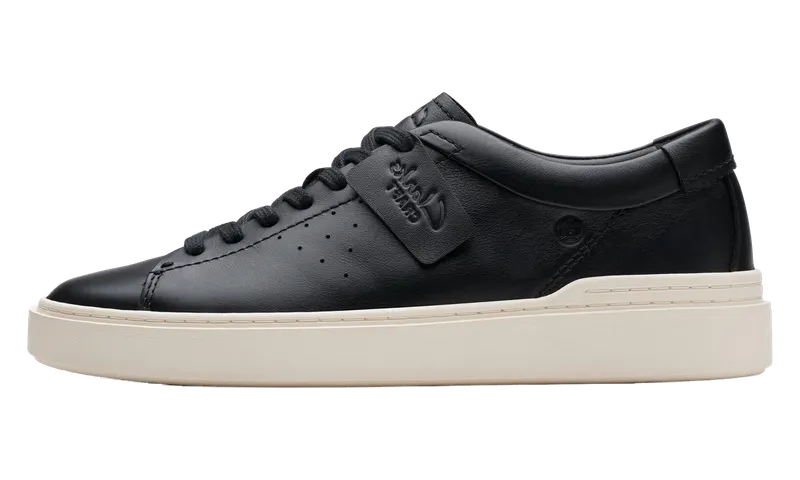 Clarks Craft Swift Sneakers “Black Leather” | 26176129