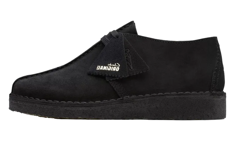 Clarks Desert Trek “Black Suede” | 261-78476
