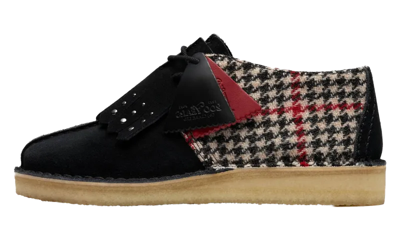 Clarks Desert Trek “Black Tweed Combi” | 26182799
