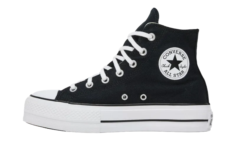 Converse Chuck Taylor All-Star Hi Platform Black White (W) | 560845F