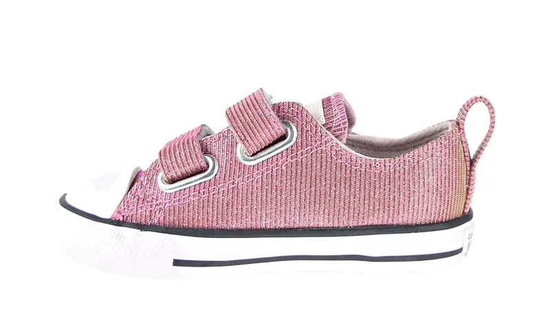 Converse Chuck Taylor AS Space Star Hook And Loop Ox TD “Barley Rose/Silver” | 765103F