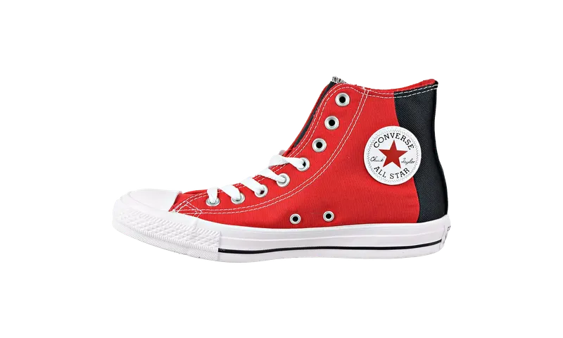Converse Chuck Taylor All Star Hi Colorblock “Enamel Red/Black/White” | 163347F