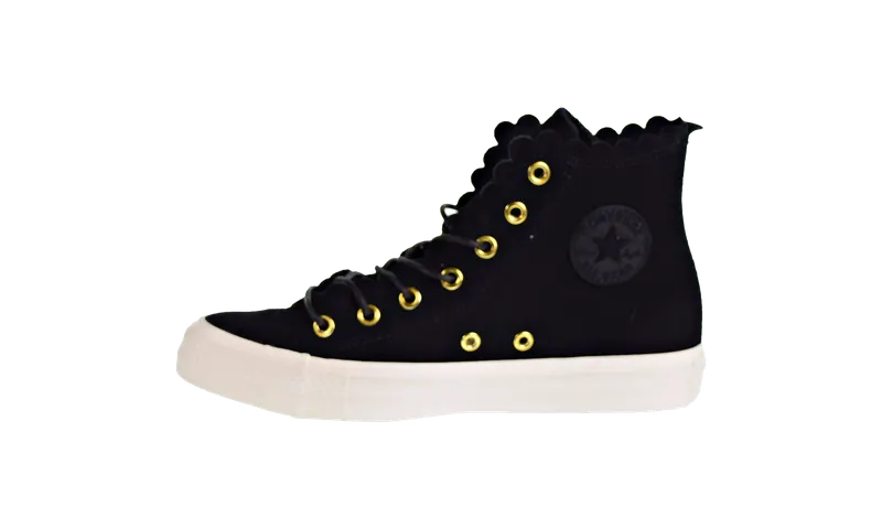 Converse Chuck Taylor All Star Hi Frilly Thrills “Black” | 563422C