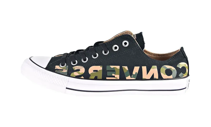 Converse Chuck Taylor All Star Ox “Camo Print” “Black/Multi/White” “Camo/Black/Multi/White” | 166234F
