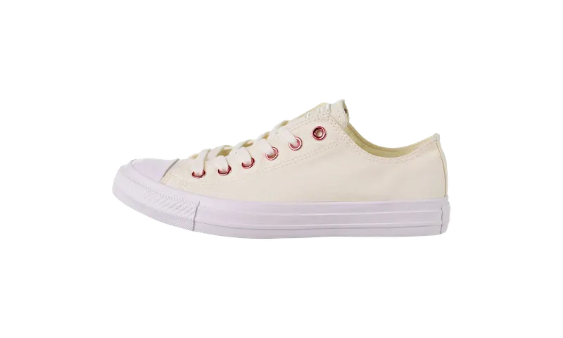 Converse Chuck Taylor All Star Ox Hearts “Egret/Rhubarb/White” “EGRET/White” | 163283C