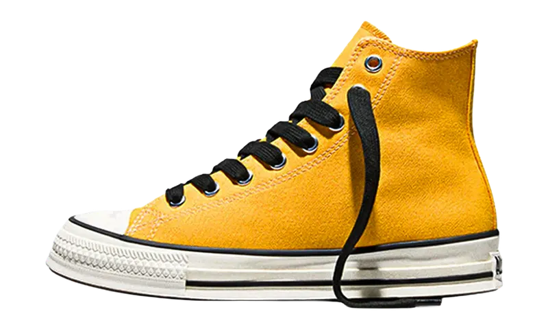 Converse Chuck Taylor Throwback Hi “Gold Palm / Vintage White / Black” “Gold/Vintage White/Black” | A18842C
