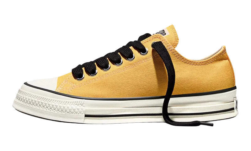 Converse Chuck Taylor Throwback Low “Gold Palm / Vintage White / Black” “Gold/Vintage White/Black” | A18844C