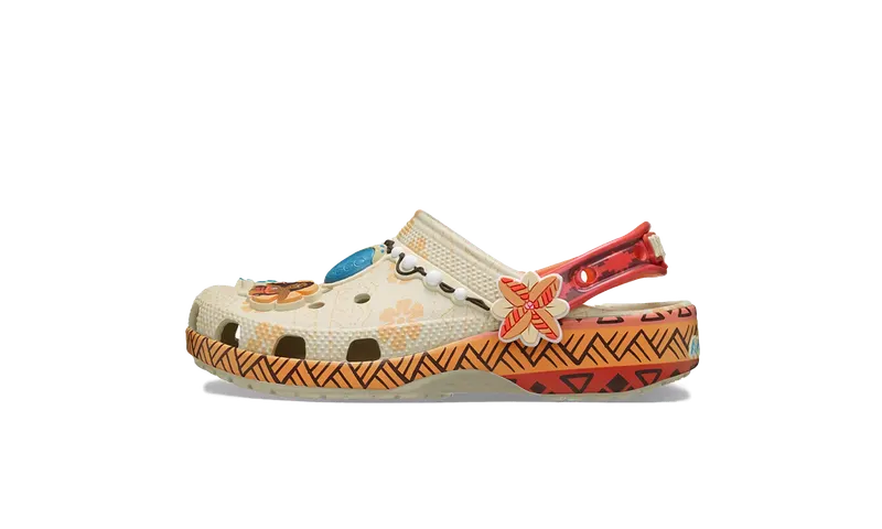 Crocs Classic Clog “Disney Moana – Tan / Red” | 211196-90H