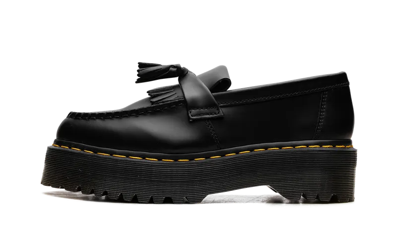 Dr Martens Adrian Leather Platform Tassel Loafers “Black” | 27989001