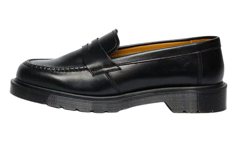 Dr Martens Delapre Leather Loafers “Black Classic Calf” | 42692001