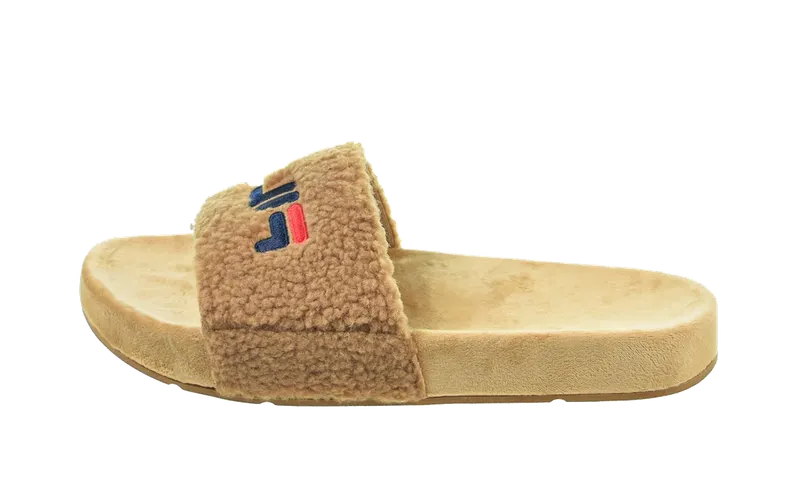 Fila Fuzzy Drifter “Beige-Navy-Red” | 5SM01537-924