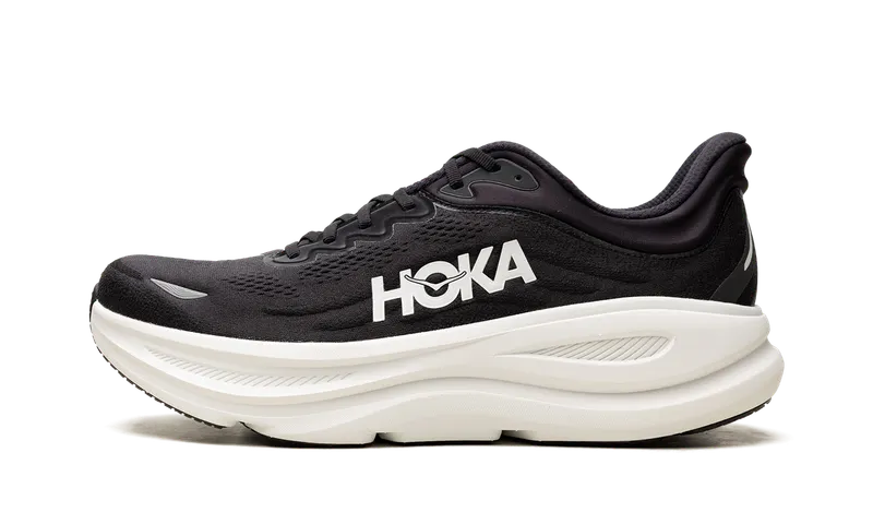 Hoka BONDI 9 “BLACK WHITE” | 1162011-BWHT