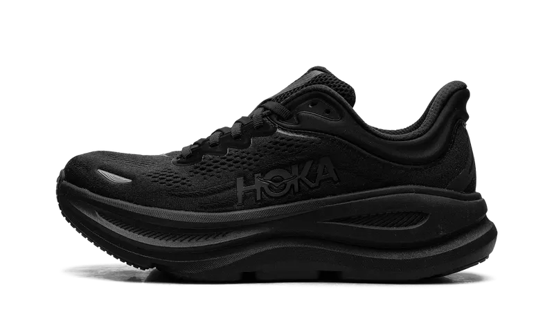 Hoka BONDI 9 “BLACK / BLACK” | 1162012-BBLC