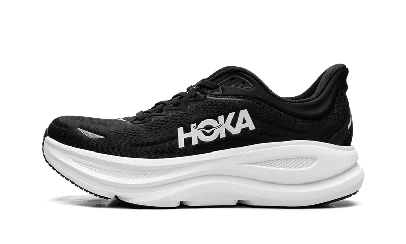Hoka BONDI 9 “BLACK / WHITE” | 1162012-BWHT