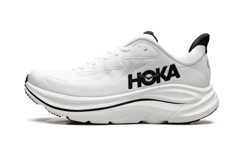 Hoka CLIFTON 10 “WHITE BLACK” | 1162030-WBLC