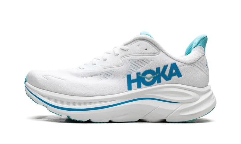 Hoka CLIFTON 10 “WHITE SKYWARD BLUE” | 1162030-WKY