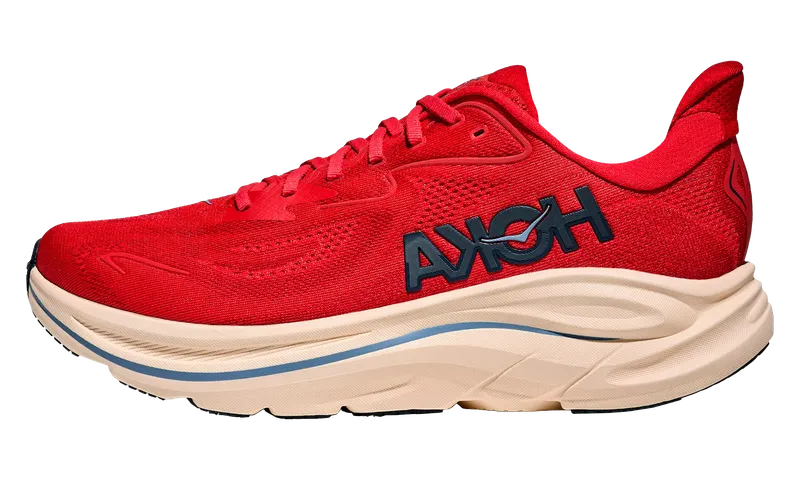 Hoka Clifton 10 “Vermillion / Varsity Navy” | 1162030-VLLN