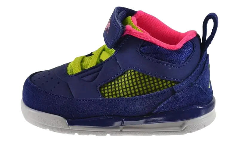 Jordan Flight 9.5 BP TD “Royal Blue Green Pink White” | 684898-408
