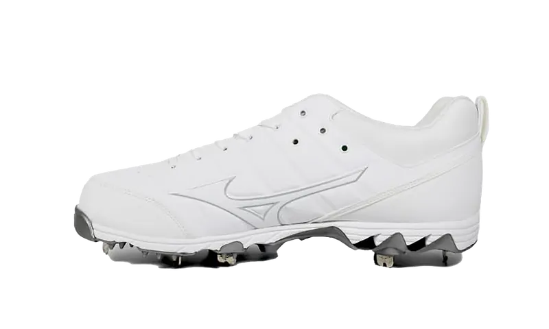 Mizuno Ambition 2 Low Metal Baseball Cleat “White” “Metal/White” | 11GM215301
