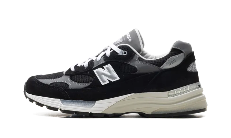 New Balance 992 “Made in USA – Black Grey” | U992BK