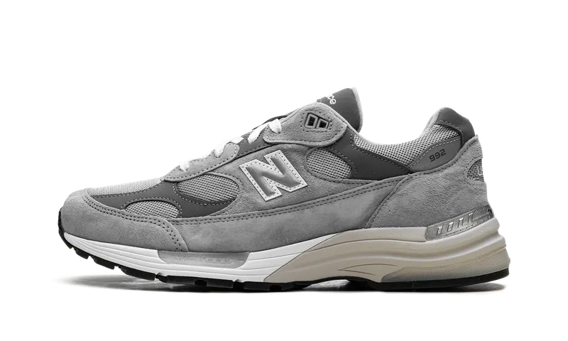 New Balance 992 “Made in USA – Grey Silver Metallic” “Grey/White” | U992GY