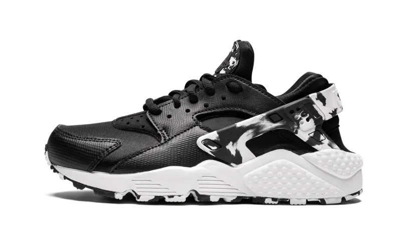 Nike Air Huarache Run Se Black Black-White (W) | 859429-003