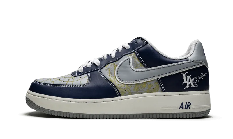 Nike Air Force 1 Mr Cartoon Blue Tattoo (Spiderweb) | 311368-401