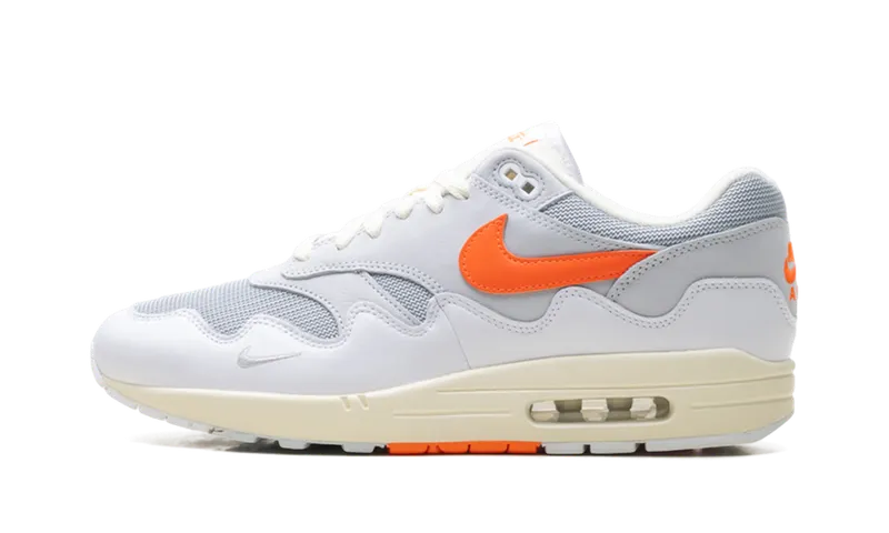 Nike Air Max 1 “Patta Waves White Hyper Crimson (With Bracelet)” “White/Hyper Crimson/Pure Platinum” | II7055-100