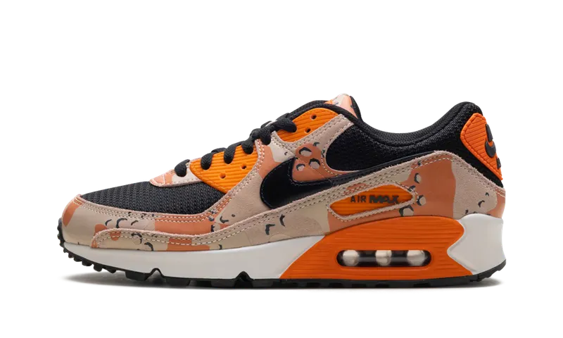 Nike Air Max 90 Premium “Bio Beige / Safety Orange / Phantom / Black” | IF1721-201
