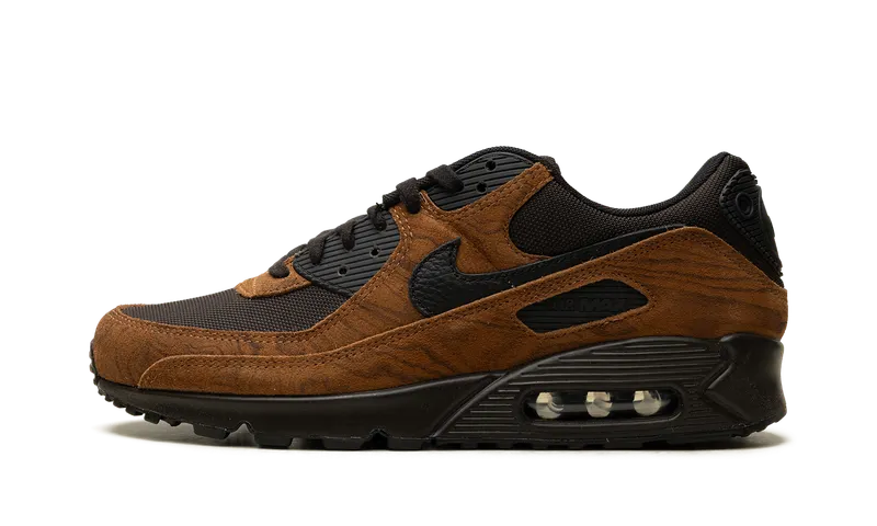 Nike Air Max 90 Premium “Light British Tan Velvet Brown” “Light British Tan/Velvet Brown-Black” | IQ0283-281