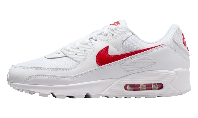 Nike Air Max 90 “White University Red” | DM0029-120