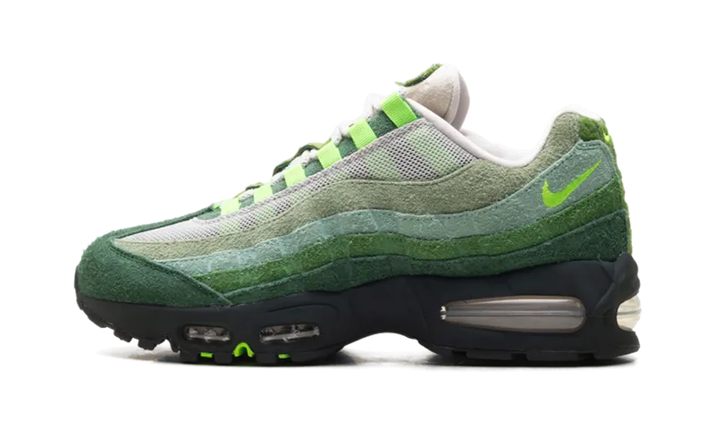 Nike Air Max 95 “Big Bubble Ducks of a Feather Oregon Ducks The Woods” “Fir/Electric Green/Fir/Tomatillo” | IQ3986-300
