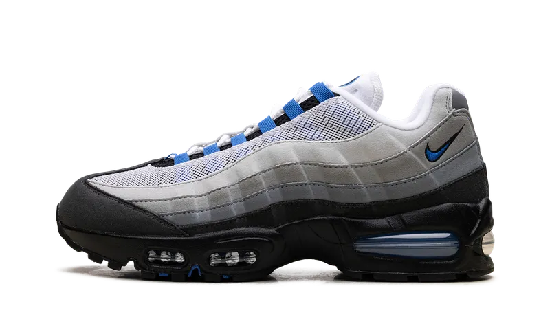 Nike Air Max 95 OG “Blue Spark” “White/Blue Spark/Neutral Grey/Medium Grey” | IM7410-100
