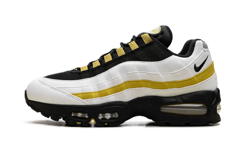Nike Air Max 95 OG “White Saffron Quartz Black” “Black/White/Saffron” | HM4740-102
