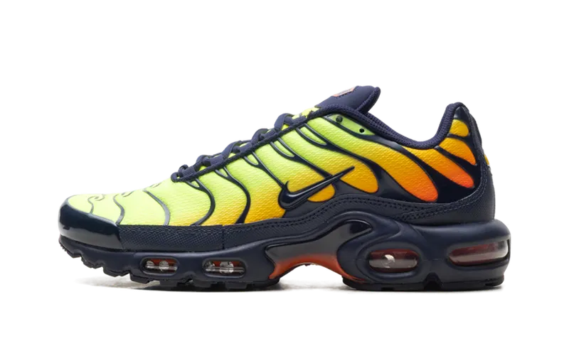 Nike Air Max Plus “Lemon Venom” “Lemon Venom / Hyper Crimson / Yellow / Laser Orange / Blackened Blue” | DM0032-701