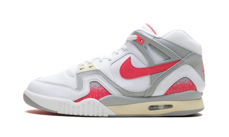 Nike Air Tech Challenge II Hot Lava (2024) “White/Racer Pink/Light Smoke Grey” | FZ9033-100