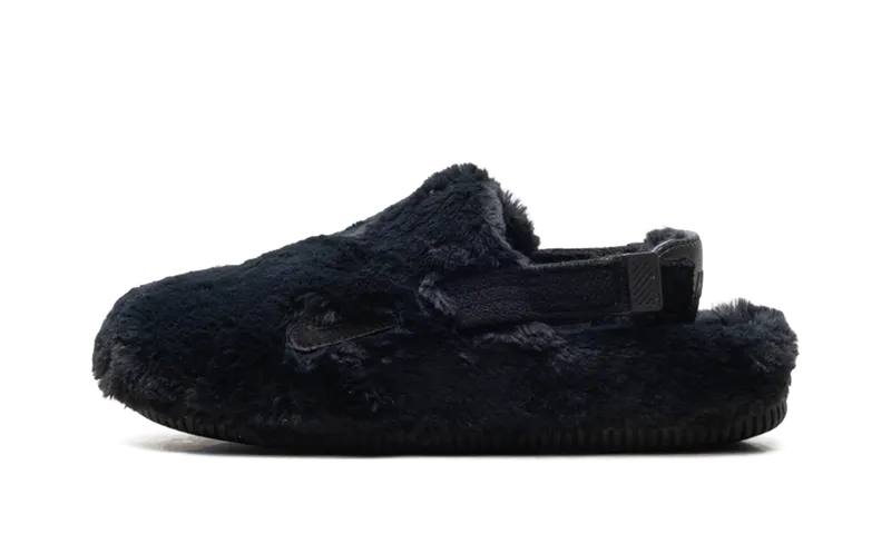 Nike Calm Mule Fur “Black” | FZ3119-001